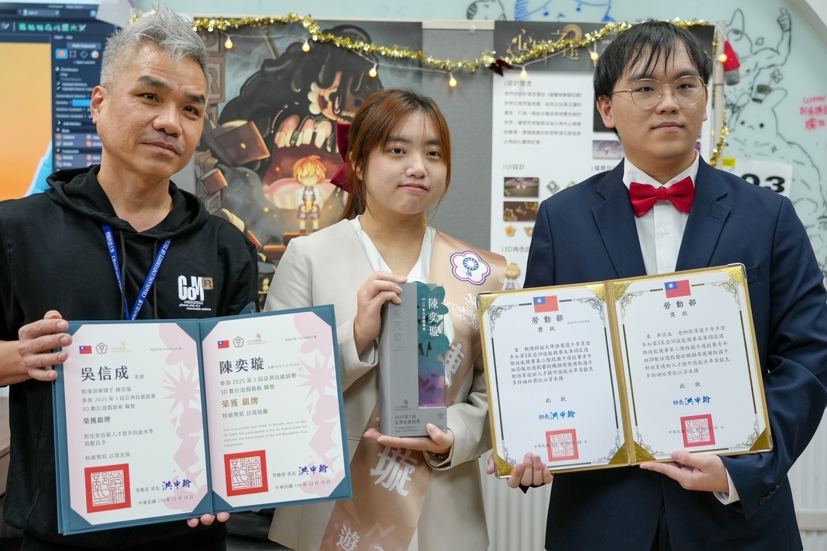 114 | AI跨域智慧新世代，朝陽科技大學資訊學院畢業展吸睛圖片