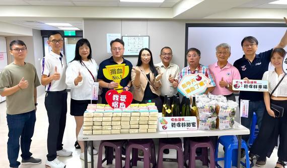 113 | 朝陽科技大學EMBA校友募集熱血千袋，捐血行動讓愛永續圖片