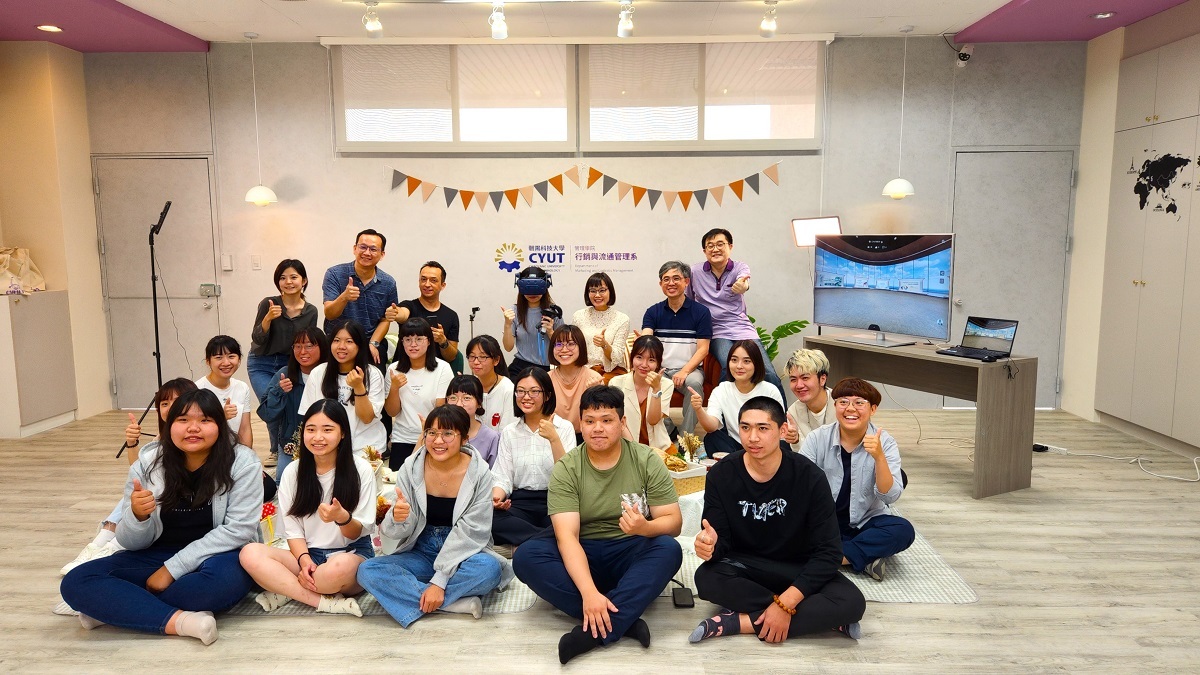 112 | 結合數位新科技，朝陽科技大學行銷與流通營運模擬實驗室啟用圖片