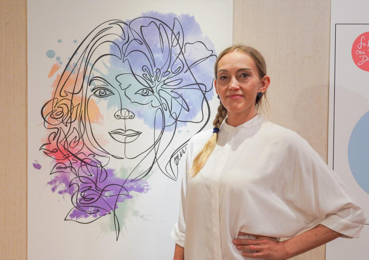 113 | 朝陽科技大學視傳系學子策展，俄羅斯藝術家創作受好評圖片