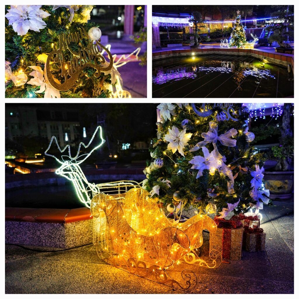 113 | 大學校園絕美耶誕布置，朝陽科技大學限定圖片